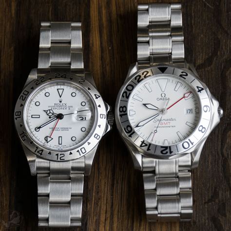 omega seamaster gmt vs rolex gmt master|Omega Seamaster gmt chronometer.